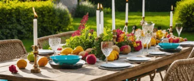 Table de jardin 12 places : créer l’espace convivial parfait pour vos repas en extérieur