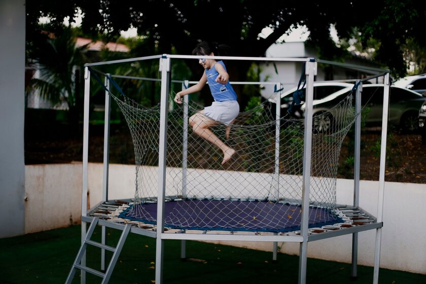 Trampoline rectangulaire & ovale